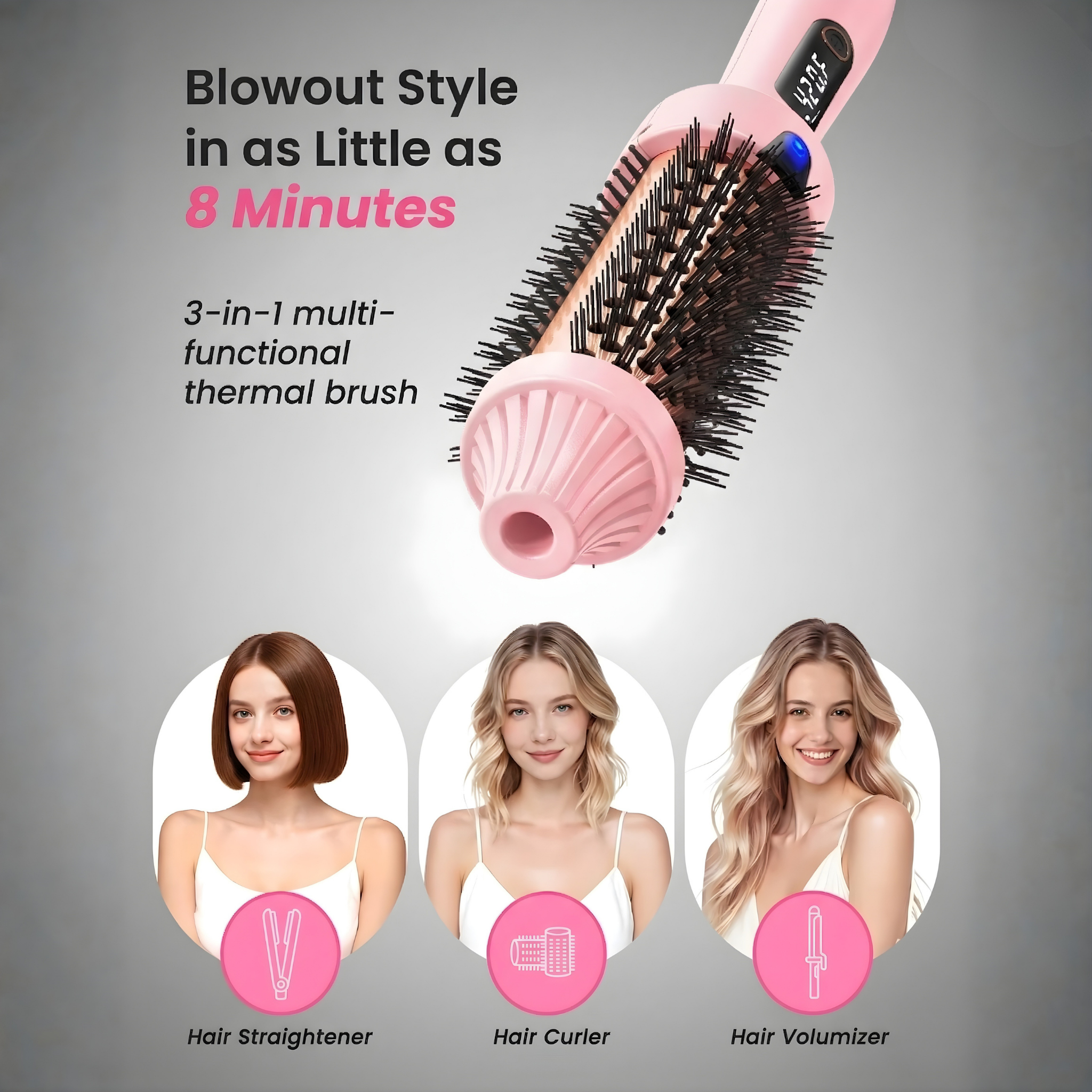 3-in-1 Ionic Brush